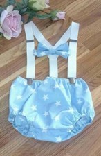 Light Blue & White Stars Baby