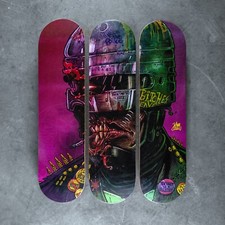 Robocop Broken Cybernosferatu Skate Deck Wall Art ED209 Omni Consumer Products