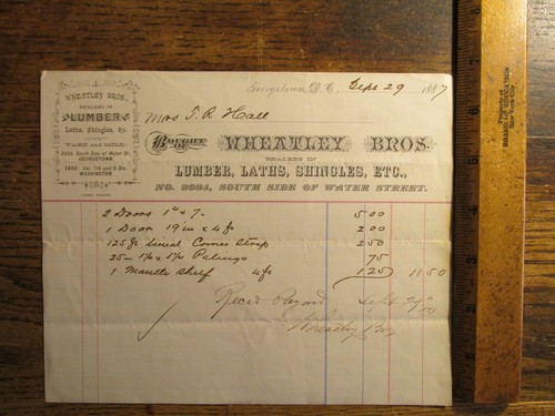 Antique ephemera 1800s - antique,