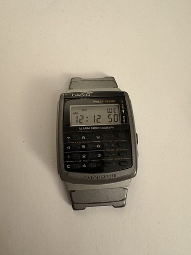 Casio calculator watch - calculator,