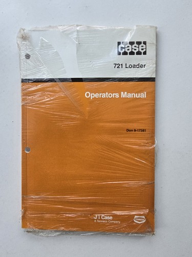 Case 721 loader operators - 721,