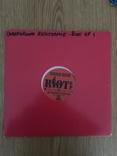 UNDERGROUND RESISTANCE - Riot EP (UNDERGROUND RESISTANCE) UR-010 12” Techno