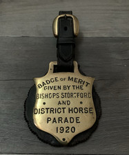 Brass Badge of Merit Given By