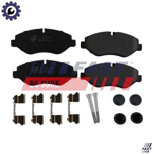 Brake pad set - pad,