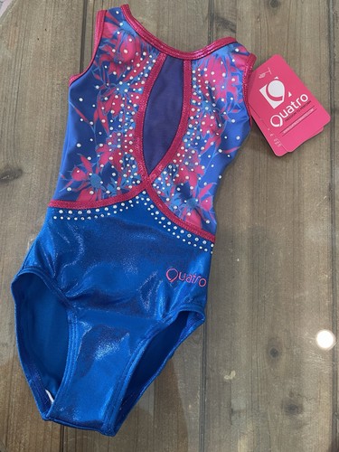Quatro leotard dahlia royal - quatro,