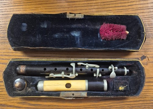 Antique vintage piccolo flute - vintage,