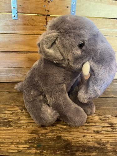 Ravensden grey elephant - grey, plush