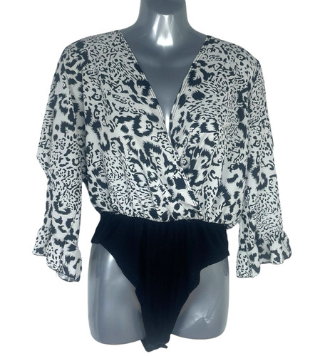 Boohoo animal print - animal, bodysuit