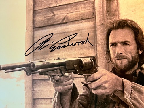 Clint eastwood signed - clint, signed•the