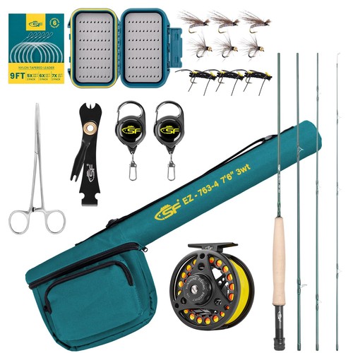 Fly fishing rod 3wt - sf, 7'6'',