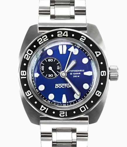 Vostok amphibia 17035b gmt - amphibia,