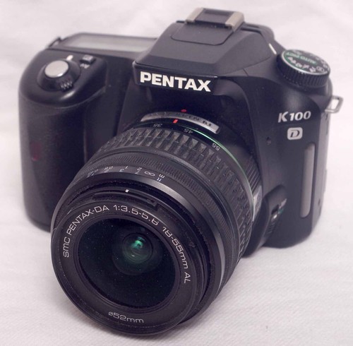 Pentax k100d dslr with - pentax,