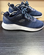 Skechers Bounded Emerged UK 8.5 Men’s Navy Blue Trainers Running Shoes SN52504W