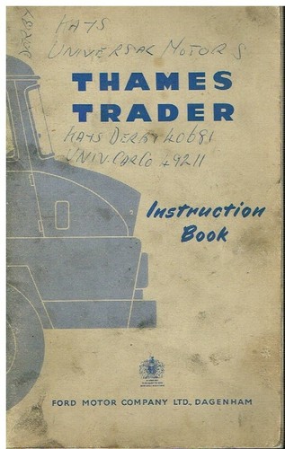 Ford thames trader 4 - 3.3, 4.9