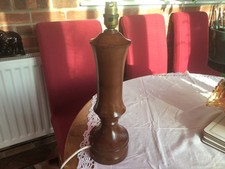 Hand made turned wood wooden