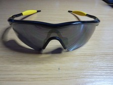 Oakley M Frame Hybrid S Sunglasses Livestrong Jet Black Iridium 141562(S)