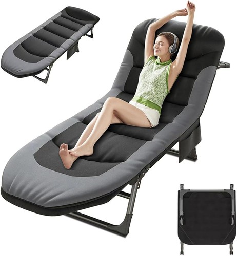 Foldable sunbed lounger chair - sunbed,