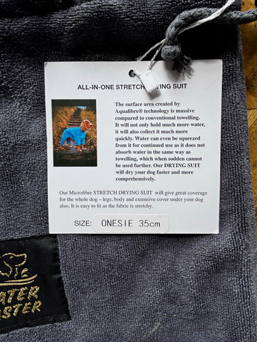 Water master microfibre dog - water,