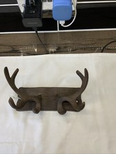 Cast Iron Antler Hook