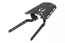 Rear rack plate for soft