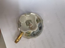 Alboth & Kaiser Bavaria Decorative Gold Small Tea Cup and Saucer