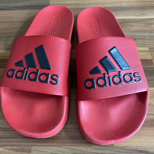 Adidas red sliders flip - , /flip
