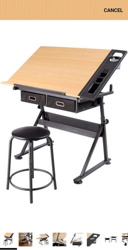 Adjustable drafting table - drafting,