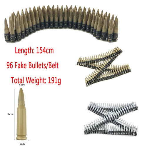 Army fake bullet belt - army, rambo