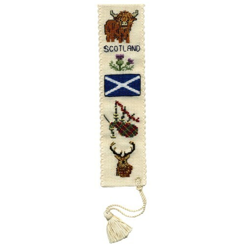 Complete cross stitch bookmark - complete,