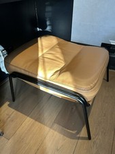 Zanotta Maggiolina Footstool leather colour 315 nearly new