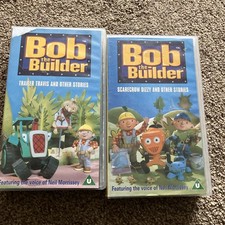 Two Bob The Builder Vhs Tapes