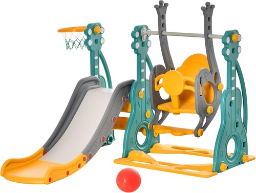 Homcom kids swing and - swing,