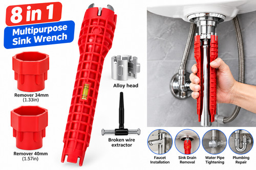 Faucet sink wrench tap - 1,
