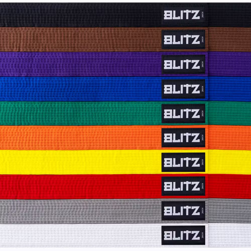 Blitz plain coloured rank - rank, belt