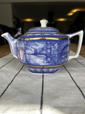 Vintage Wade Ringtons' blue