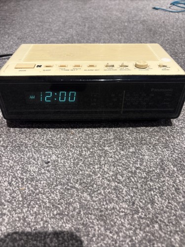 Vintage panasonic clock - panasonic, fm-am