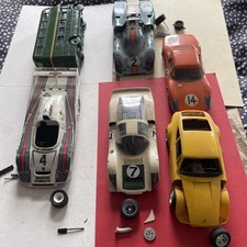 Vintage Slot Cars and plastic models sell for SPARE or REPAIR JOB LOT