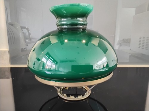Green cased glass duplex - glass, oil