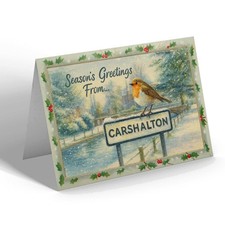 CHRISTMAS CARD - Carshalton -