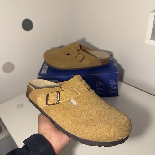 Birkenstock boston clogs - birkenstock, suede