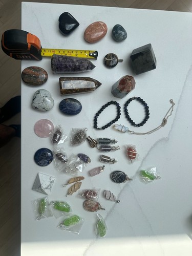 Large crystal gemstone - large,