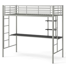 Single size loft - with, desk