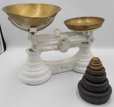 Vintage Style White Cast Iron