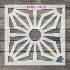 Orcera tile STENCIL / Kitchen