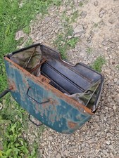 hayter heritage dc1240 grass collection system box ride on mower lawn