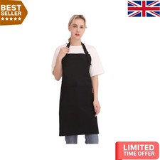 Durable black cotton chef - durable,