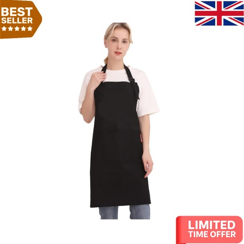 Durable black cotton - black, chef