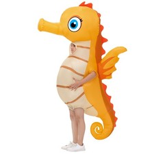 Inflatable Seahorse Costume for Kids Halloween Costumes Inflatable Sea Animal...