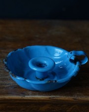 Vintage Style Blue Enamel