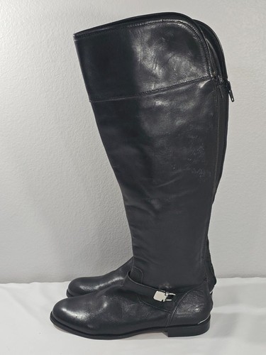 Coach black leather knee high - coach,